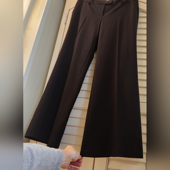 INC International Concepts Black Wide Leg Slacks-Beautiful! - Picture 3 of 11